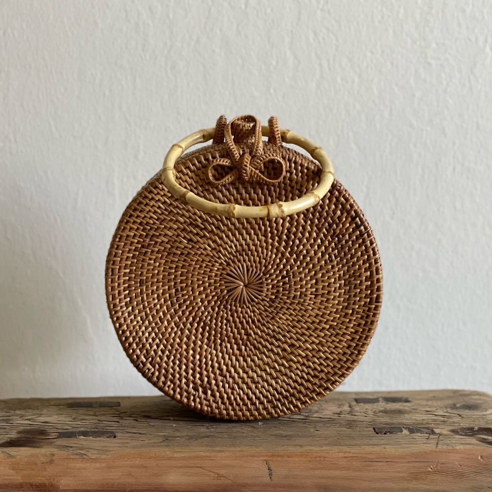 Balinese Rattan Bag for Sale!